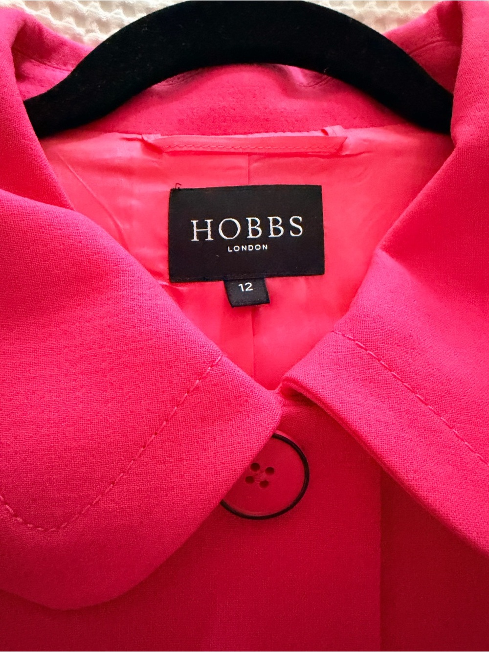 Pink Cropped Jacket/Blazer - Picture 6 of 7